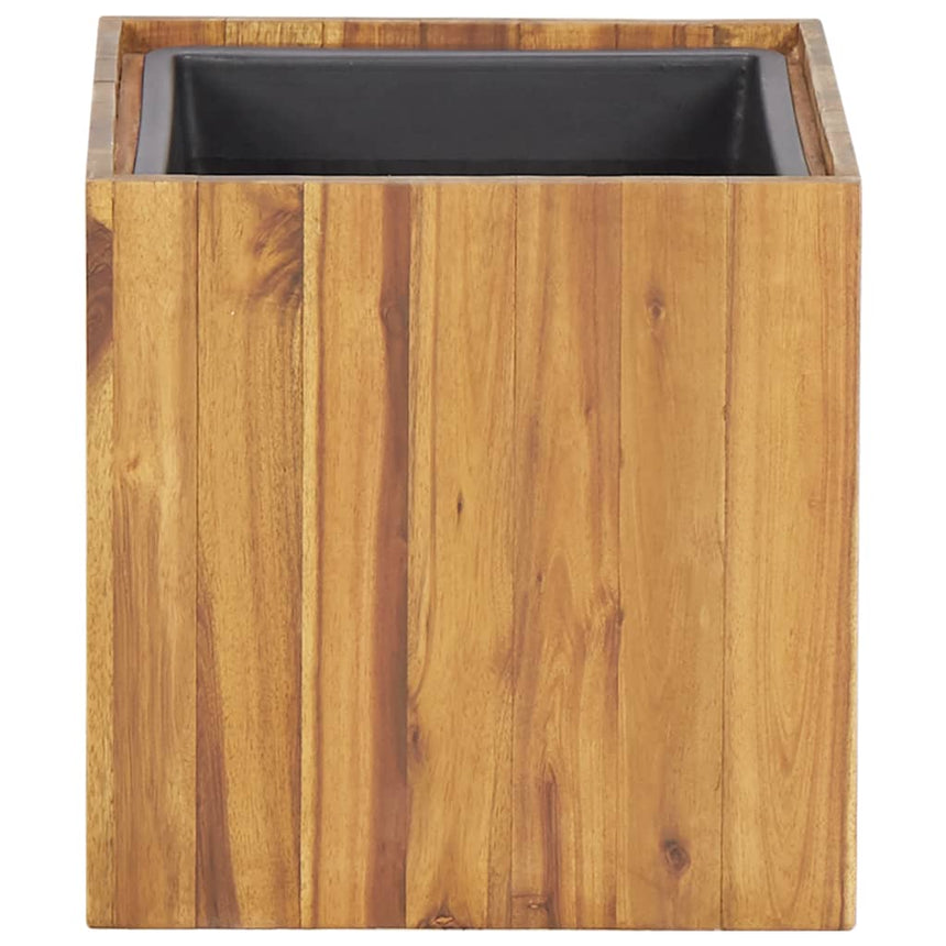 Plantenbak Verhoogd 33,5X33,5X33,5 Cm Massief Acaciahout
