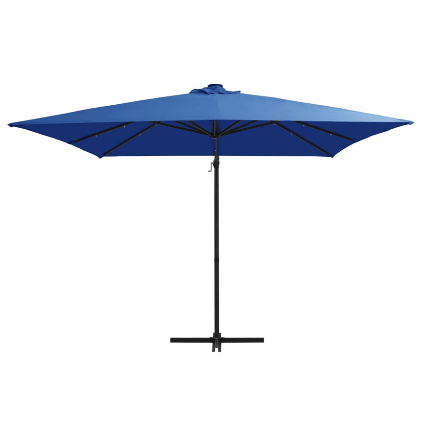 Zweefparasol Met Led En Stalen Paal
