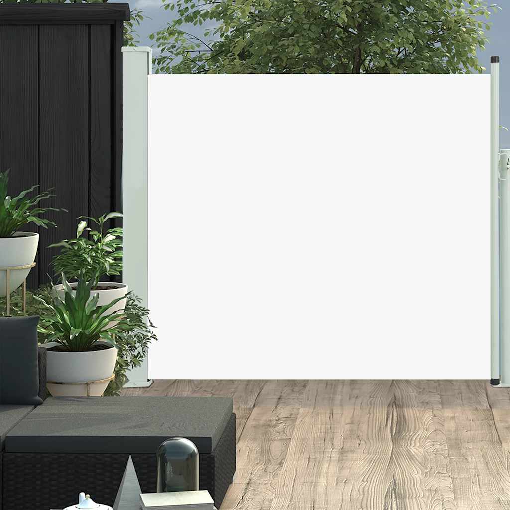 Tuinscherm Uittrekbaar Crème