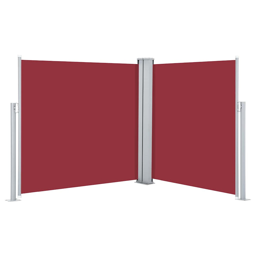 Windscherm Uittrekbaar 100X600 Cm Rood