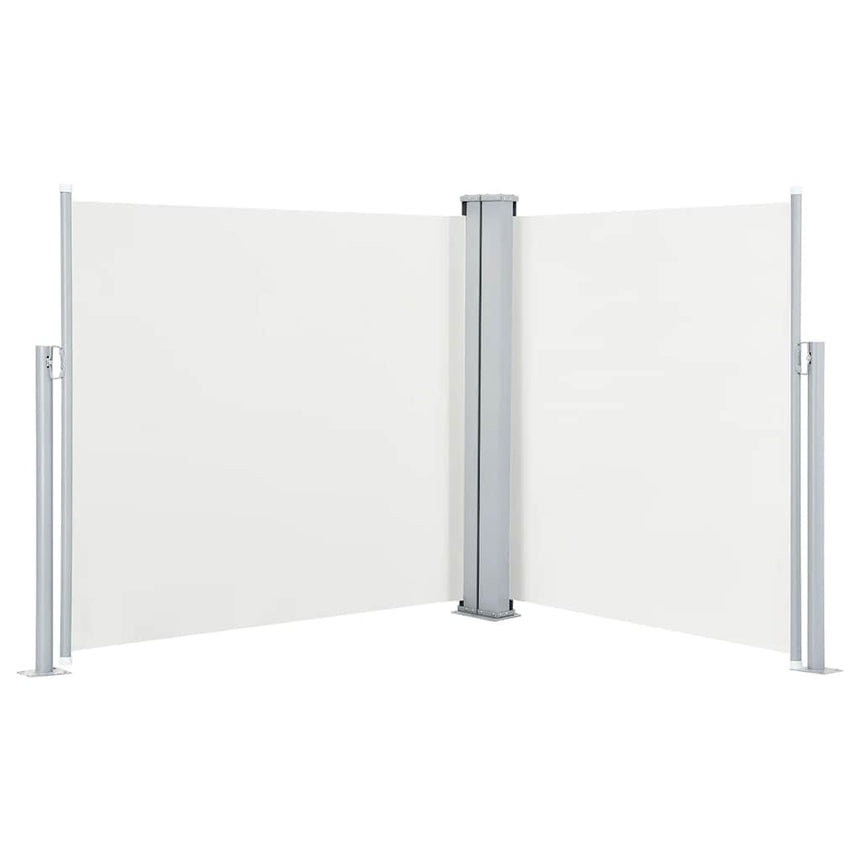 Windscherm Uittrekbaar 120X600 Cm Crème