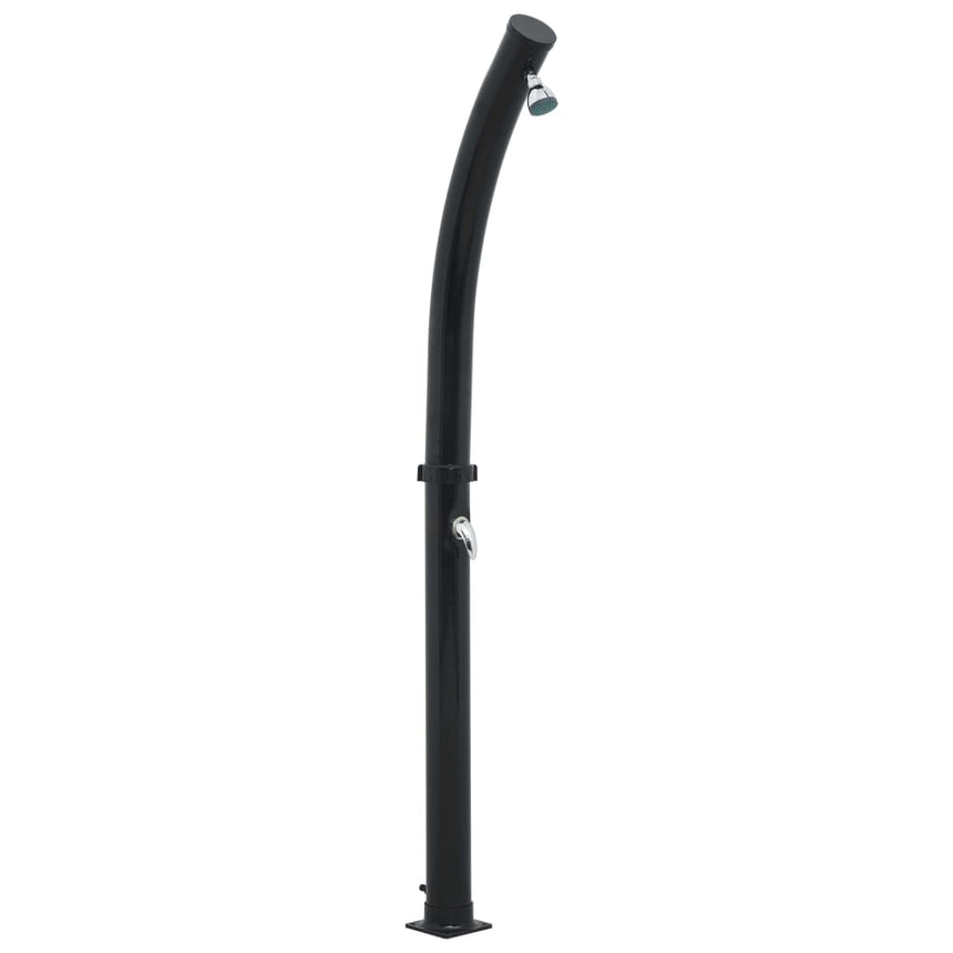 Solardouche 20 L 214 Cm Zwart Blauw
