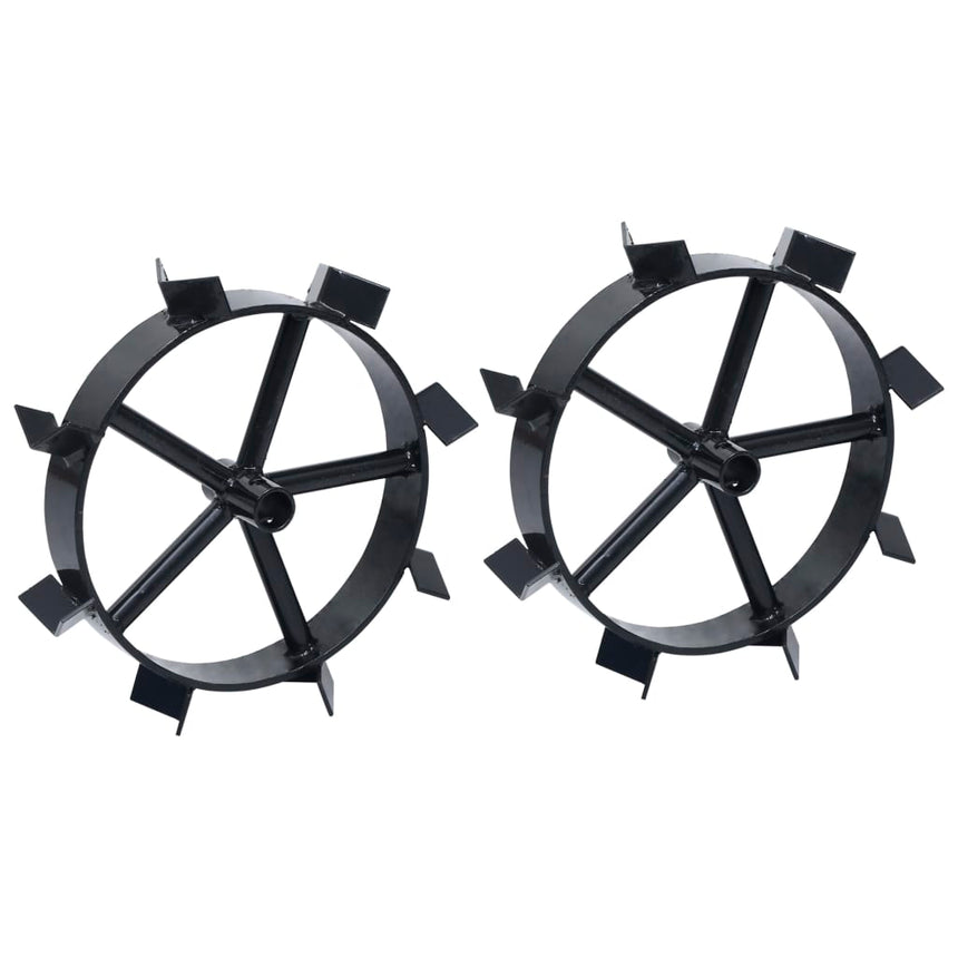 Wielen Voor 6,5 Pk Benzinefrees 2 St Metaal Blauw