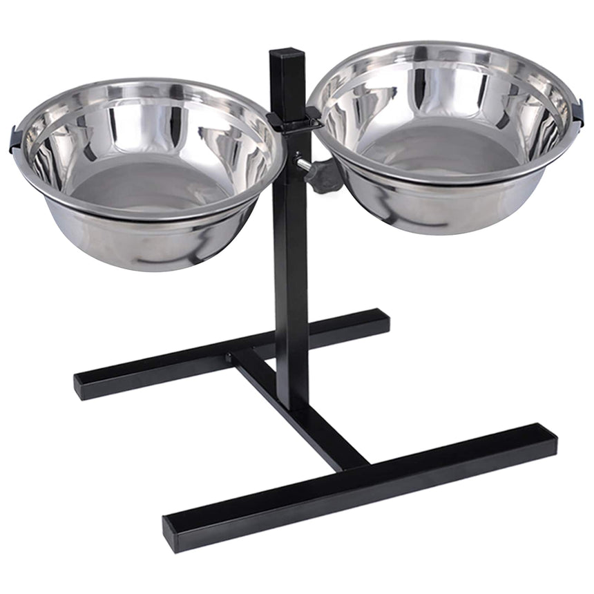 vidaXL Support de nourriture et bol avec nourriture pour chien