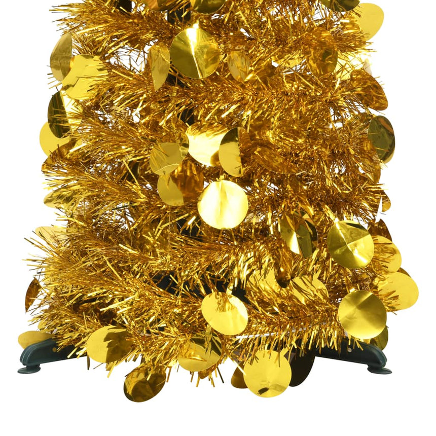 Kunstkerstboom Pop-Up 180 Cm Pet Kleurig Goud