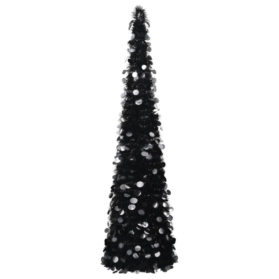 Kunstkerstboom Pop-Up 180 Cm Pet Zwart
