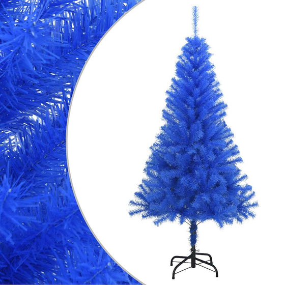Kunstkerstboom Met Standaard 150 Cm Pvc Blauw