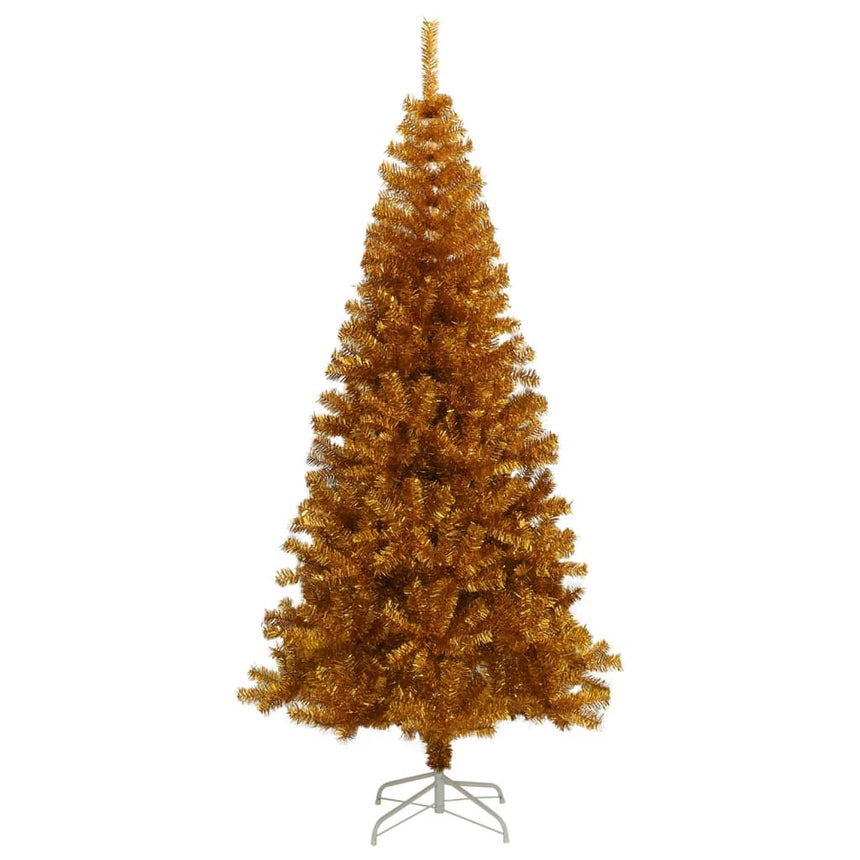 Kunstkerstboom Met Standaard 180 Cm Pet Kleurig Goud