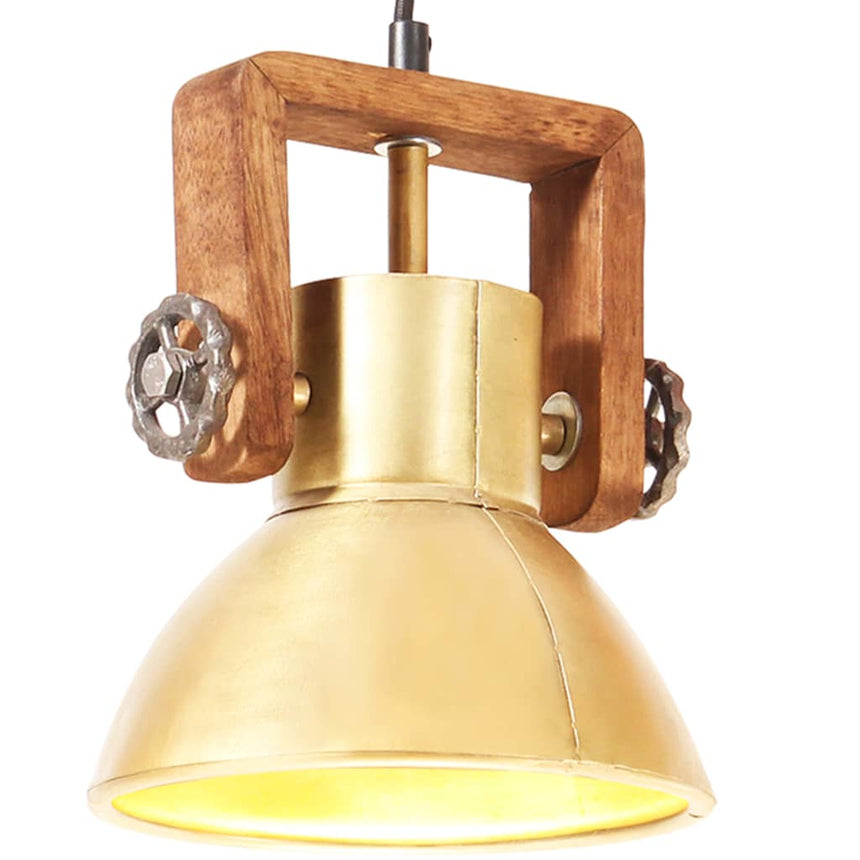 Hanglamp Industrieel Rond 25 W E27 40 Cm Messingkleurig Koper