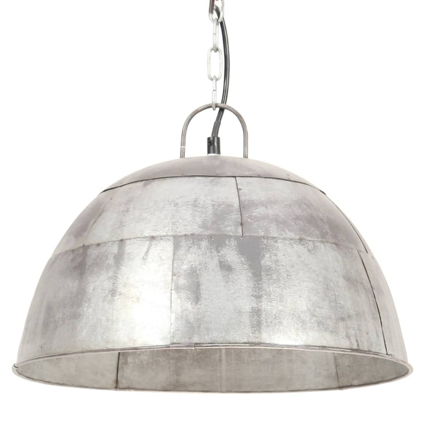 Hanglamp Industrieel Vintage Rond 25 W E27 41 Cm Kleurig Zilver