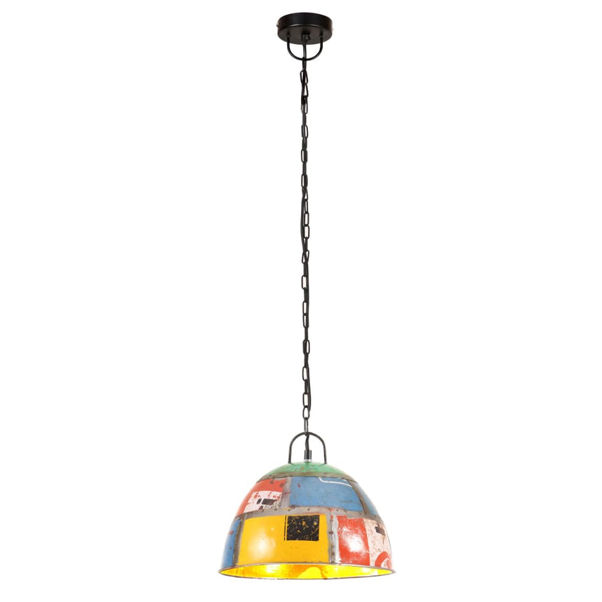 Hanglamp Industrieel Vintage Rond 25 W E27 31 Cm Meerkleurig Multikleur