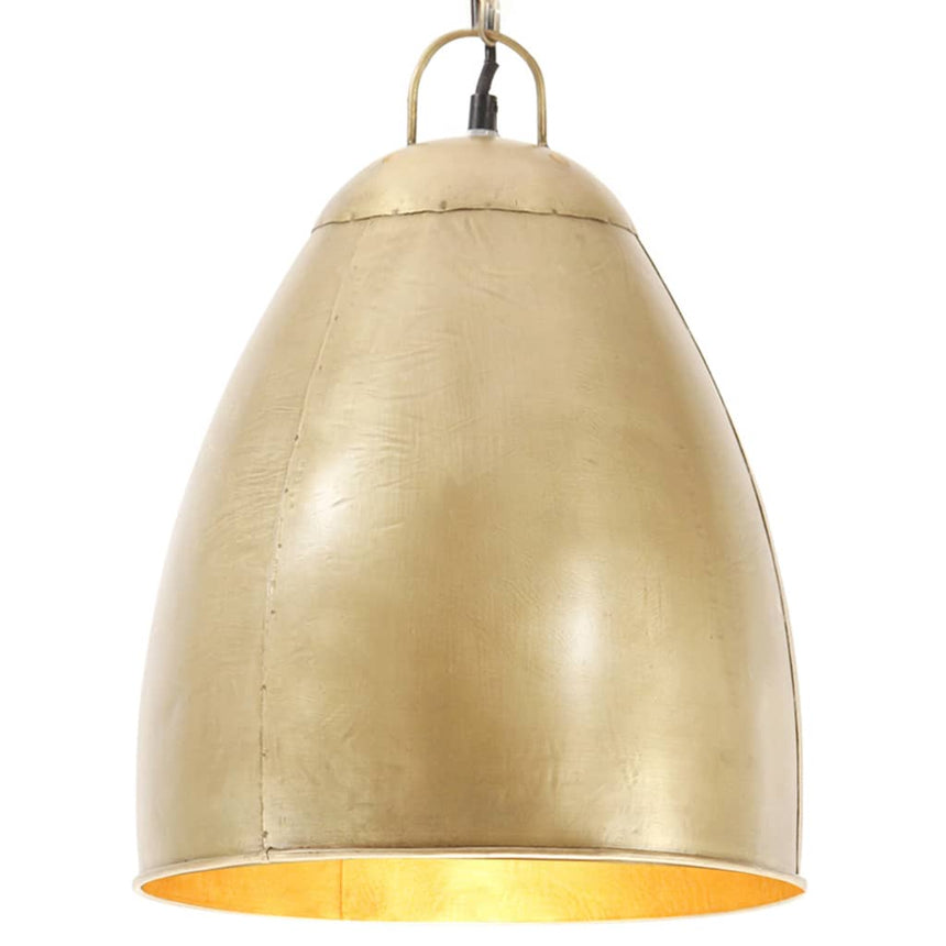 Hanglamp Industrieel Rond 25 W E27 32 Cm Messingkleurig Koper