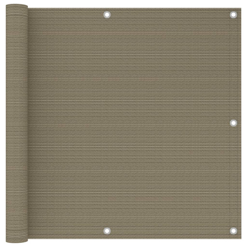 Balkonscherm Hdpe Taupe