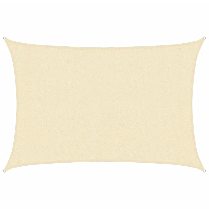 Zonnezeil 160 G/M² Hdpe Kleurig Crème