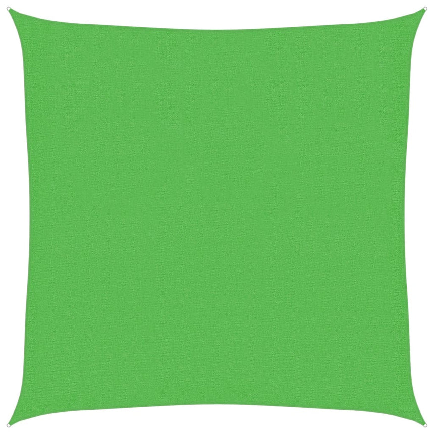 Zonnezeil 160 G/M² 2,5X2,5 M Hdpe Lichtgroen