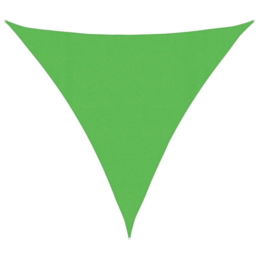 Zonnezeil 160 G/M² 4,5X4,5X4,5 M Hdpe Lichtgroen