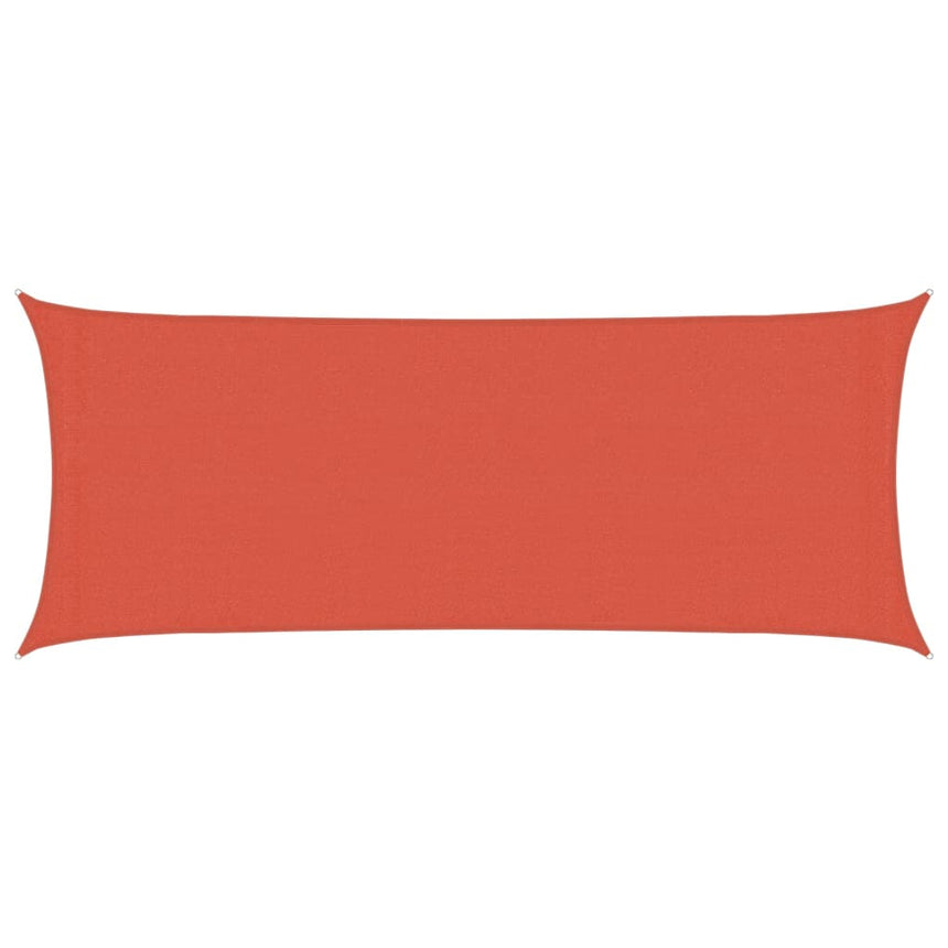 Zonnezeil 160 G/M² 2X4,5 M Hdpe Kleurig Terracotta