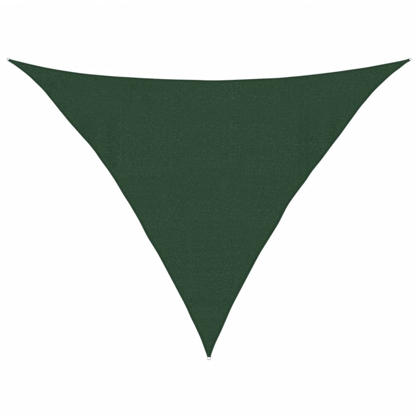 Zonnezeil 160 G/M² 4X4X5,8 M Hdpe Donkergroen
