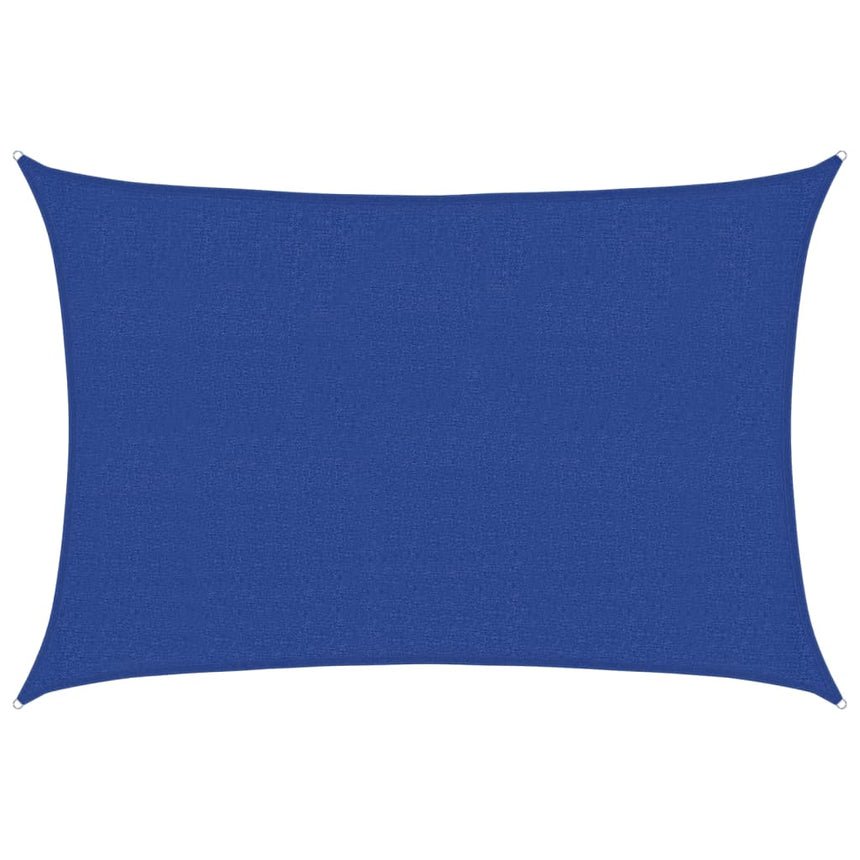 Zonnezeil 160 G/M² 2,5X4 M Hdpe Blauw