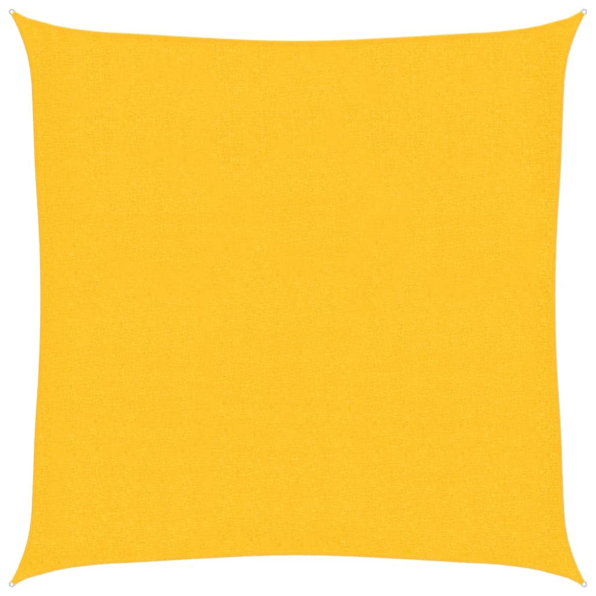 Zonnezeil 160 G/M² 3,6X3,6 M Hdpe Geel