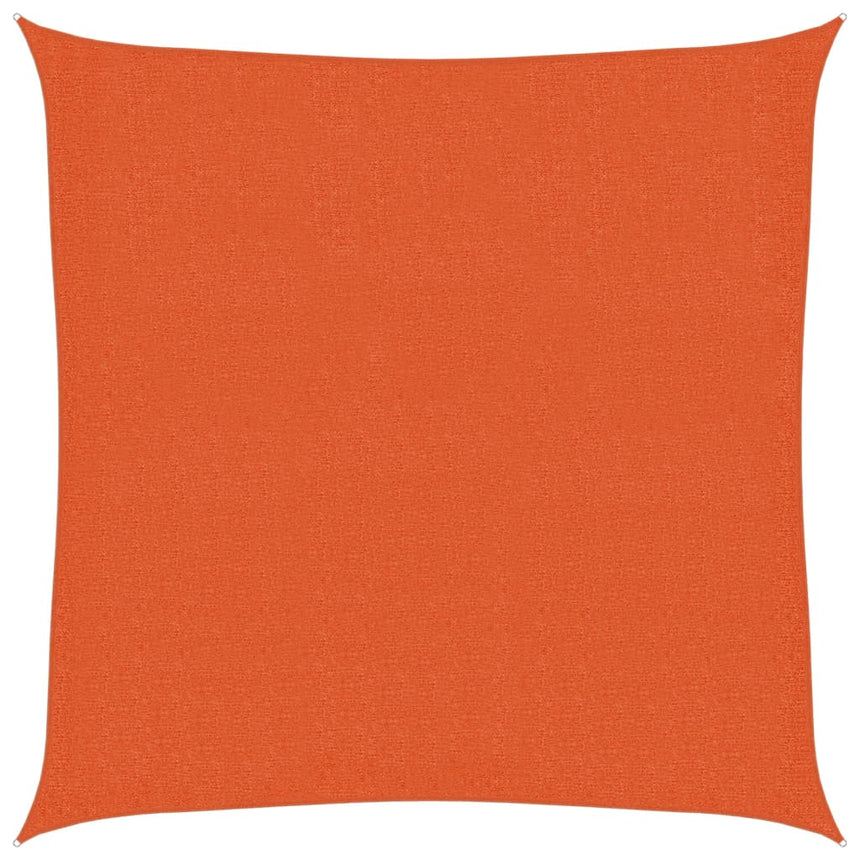 Zonnezeil 160 G/M² 3,6X3,6 M Hdpe Oranje