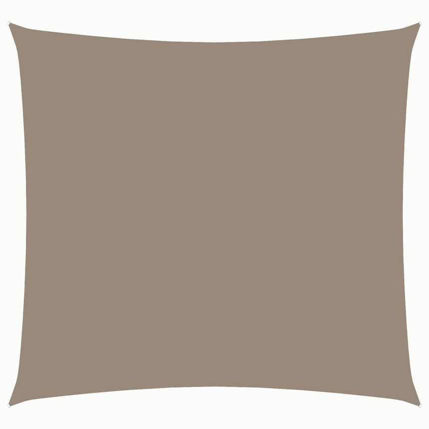 Zonnescherm Vierkant Oxford Stof Taupe