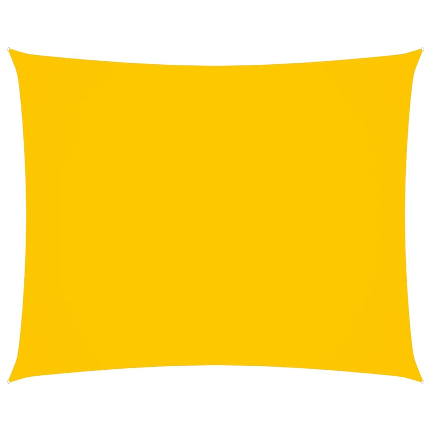 Zonnescherm Rechthoekig 2,5X4,5 M Oxford Stof Geel