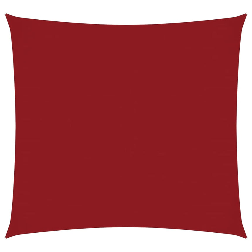 Zonnescherm Vierkant Oxford Stof Rood