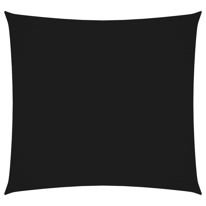 Zonnescherm Vierkant 3,6X3,6 M Oxford Stof Zwart