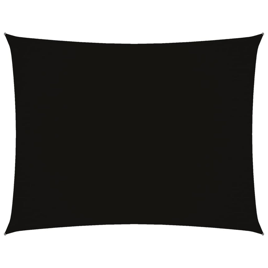 Zonnescherm Rechthoekig 2,5X4 M Oxford Stof Zwart