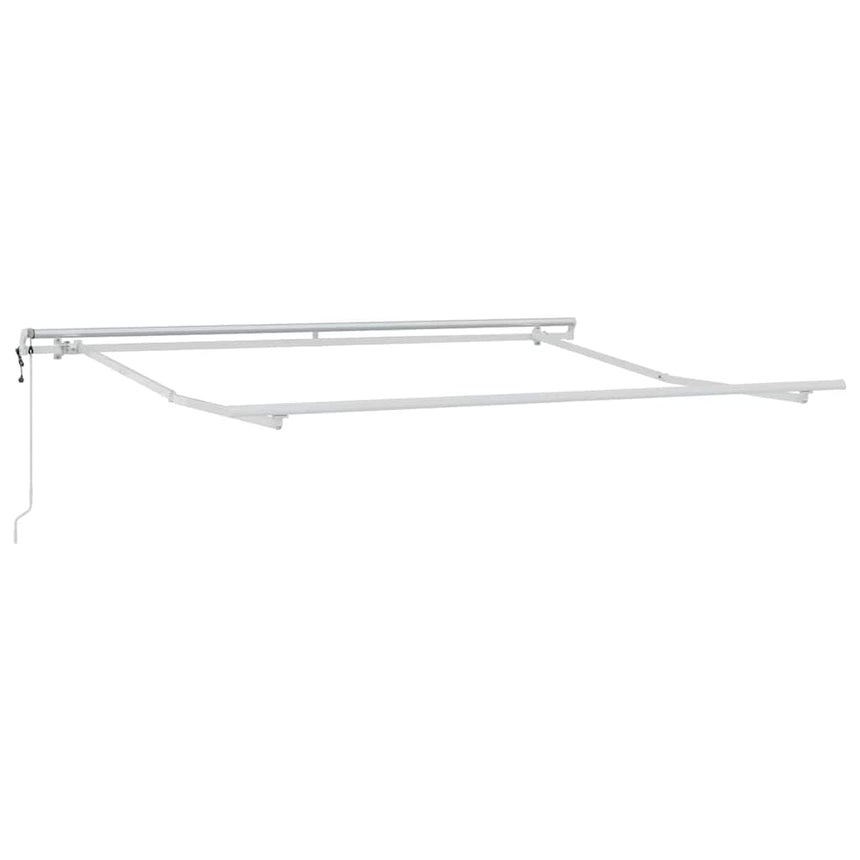 vidaXL Cadre d'auvent Blanc 300 x 250 cm Aluminium