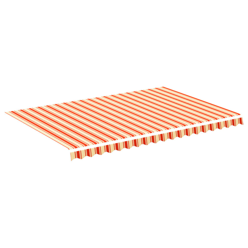 Vervangingsdoek Voor Luifel 4,5X3 M Geel En Oranje Multikleur