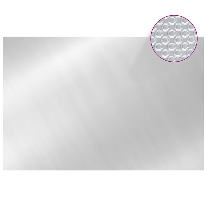 Zwembadhoes 300X200 Cm Pe Zilverkleurig