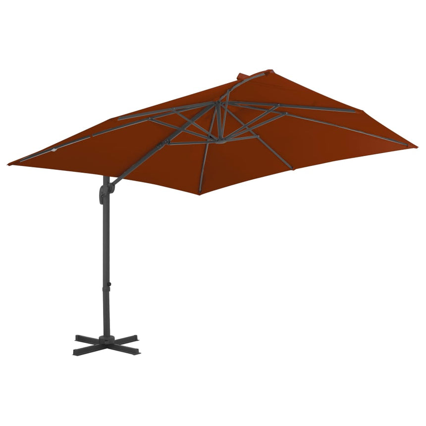 Zweefparasol Met Aluminium Paal Kleurig