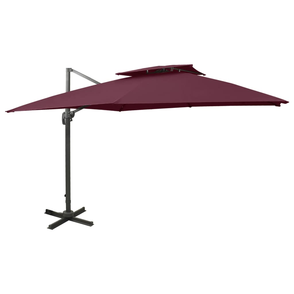 Zweefparasol Met Dubbel Dak