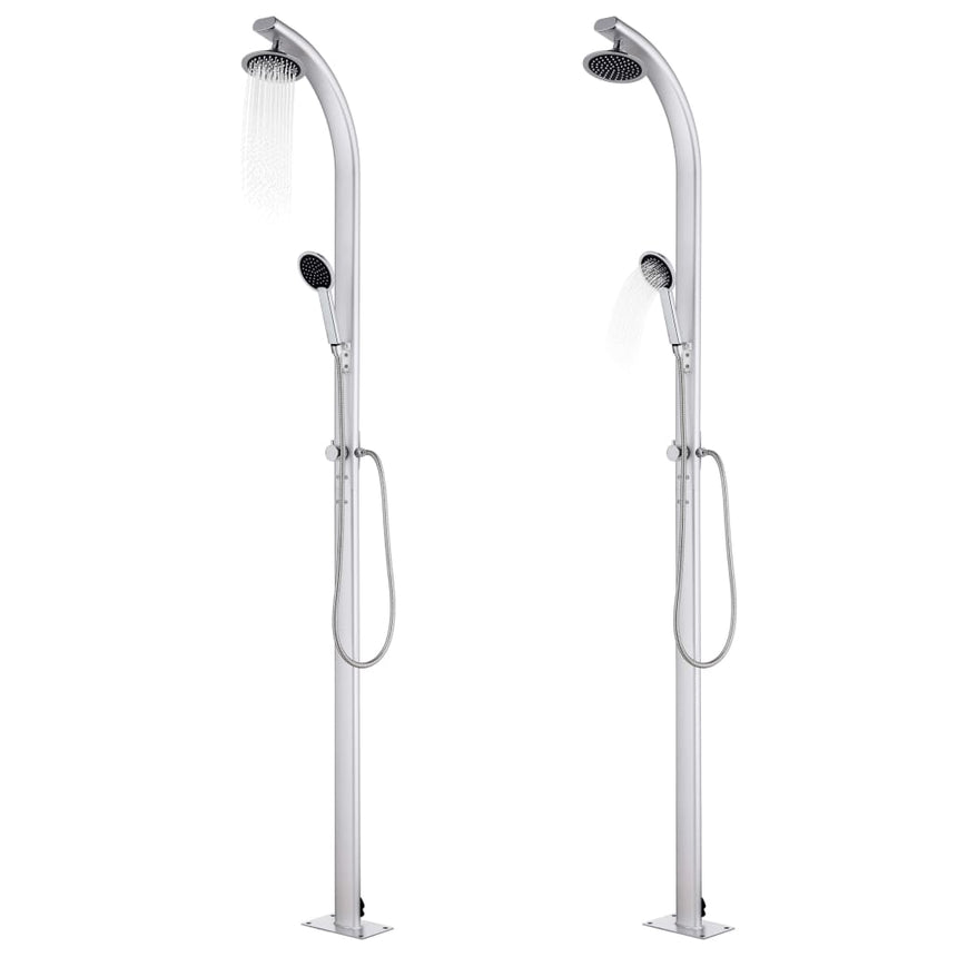 Buitendouche Met E Basis 220 Cm Aluminium