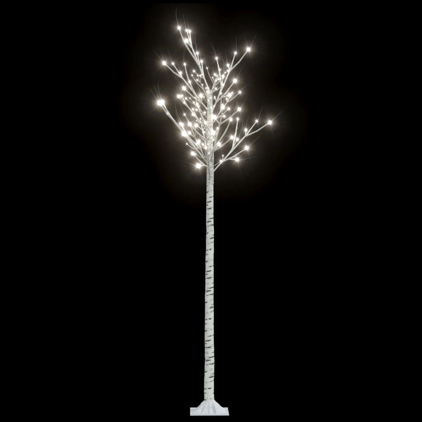 Kerstboom Wilg Met 200 Koudwitte Led's Binnen En Buiten 2,2 M Warmwit