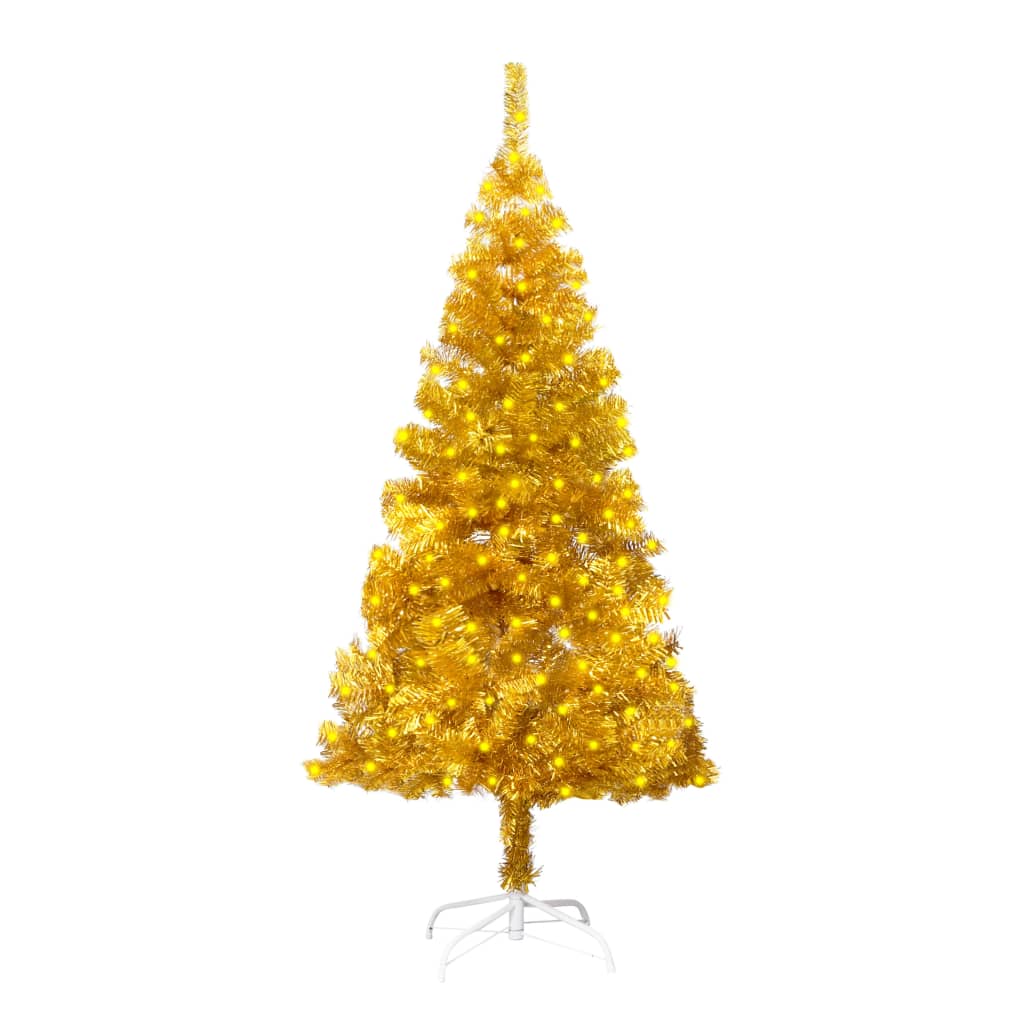 Kunstkerstboom Met Verlichting Standaard 150 Cm Pet Kleurig