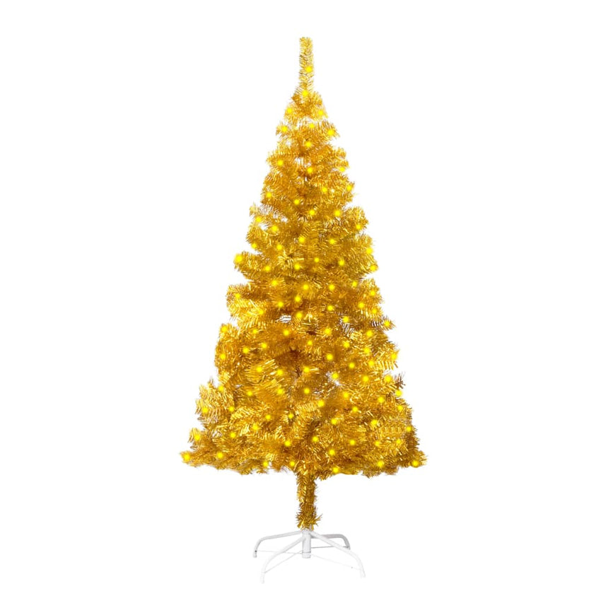 Kunstkerstboom Met Verlichting Standaard 150 Cm Pet Kleurig