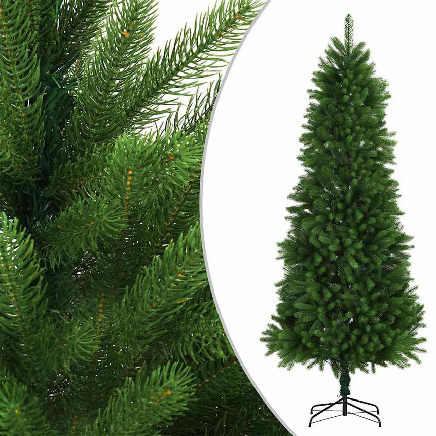 Kunstkerstboom Met Verlichting En Kerstballen 240 Cm Groen Rozen