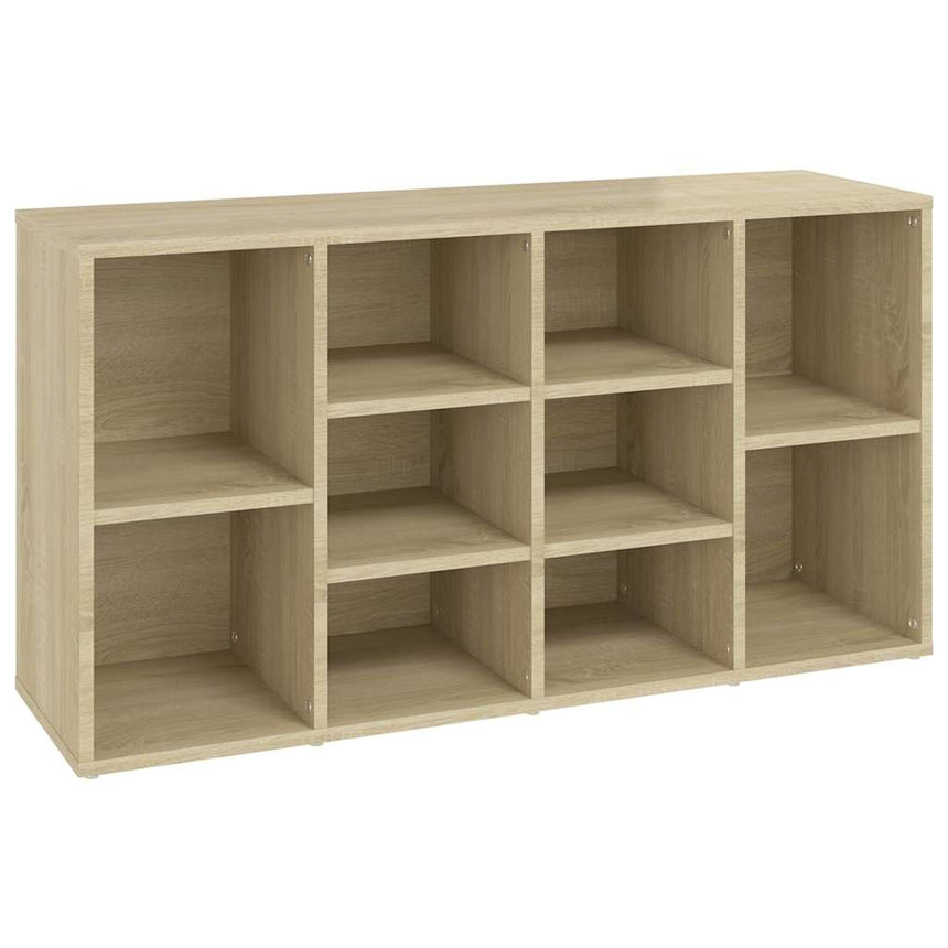 Schoenenbank 103X30X55 Cm Bewerkt Hout Kleurig Sonoma Eiken