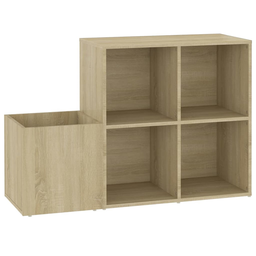 Opbergkast 105X35,5X70 Cm Bewerkt Hout Kleurig Sonoma Eiken