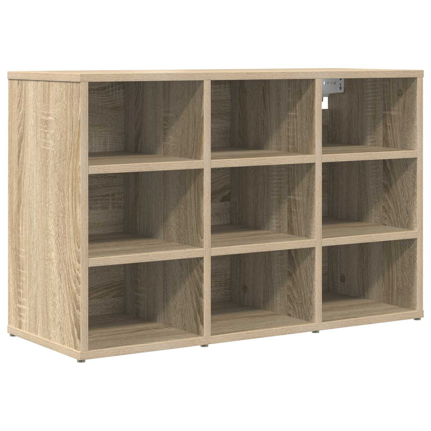 Schoenenkast Sonoma Eik Bewerkt Hout