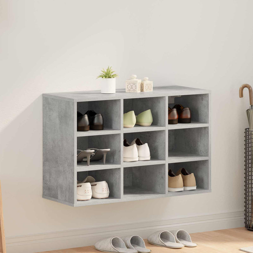 Schoenenkast Bewerkt Hout