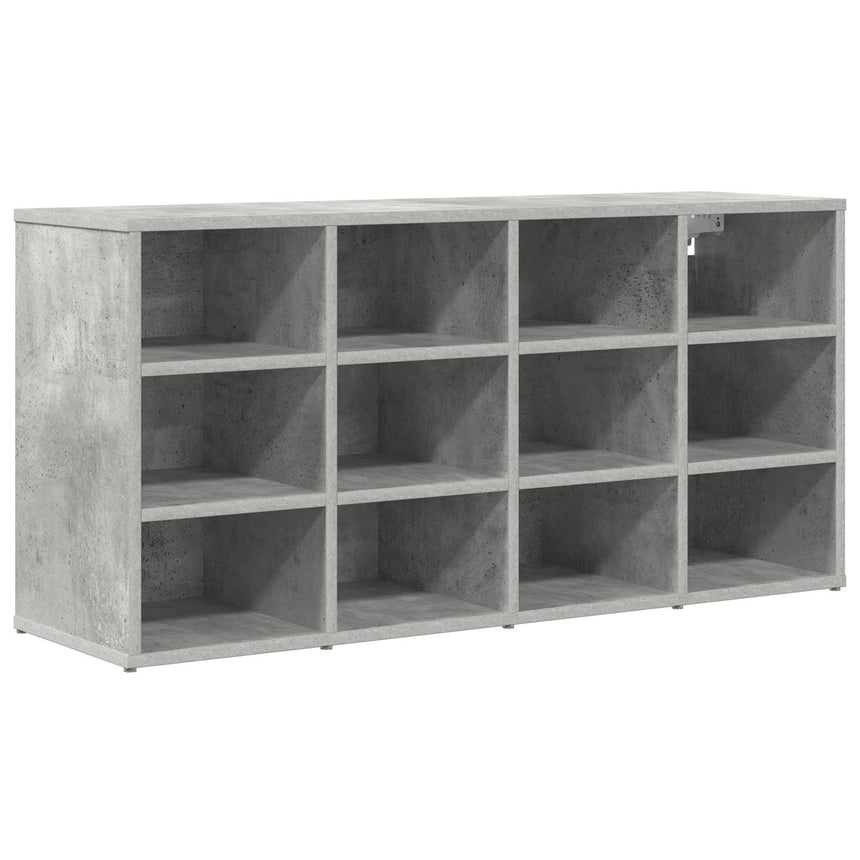 Schoenenkast Met Plank Bewerkt Hout