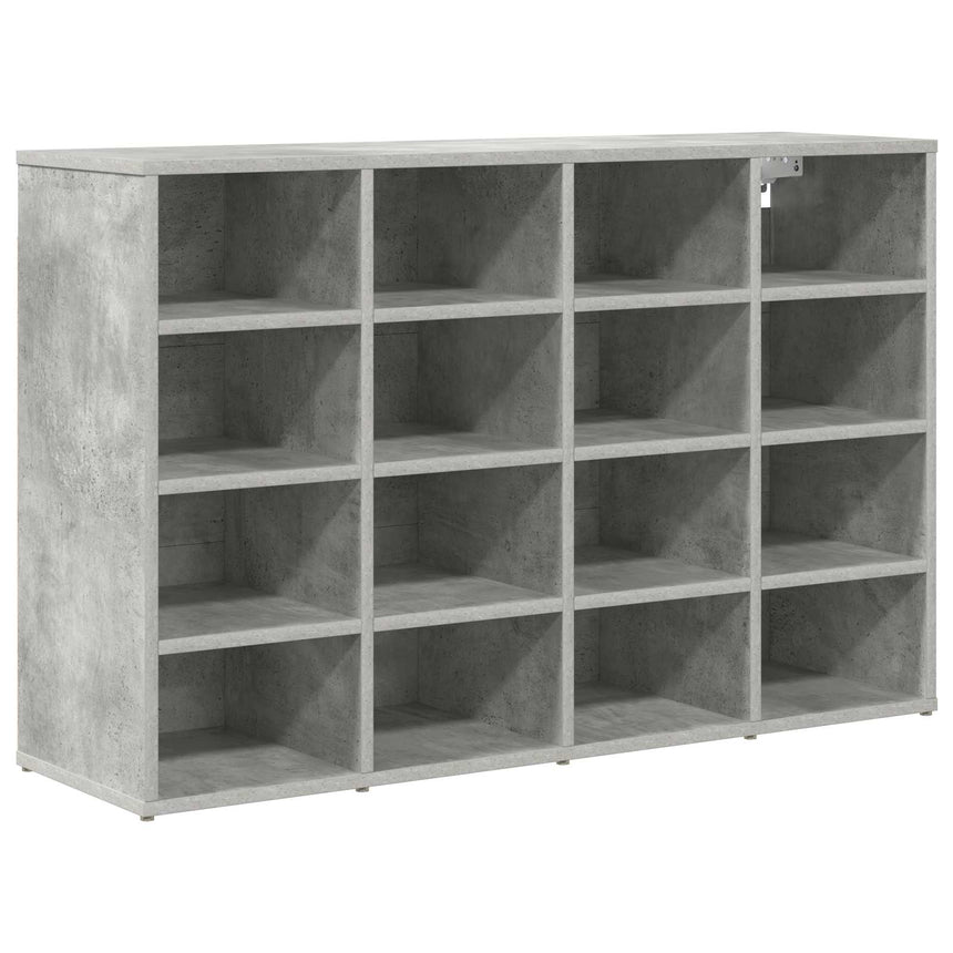 Schoenenkast Met Plank Bewerkt Hout