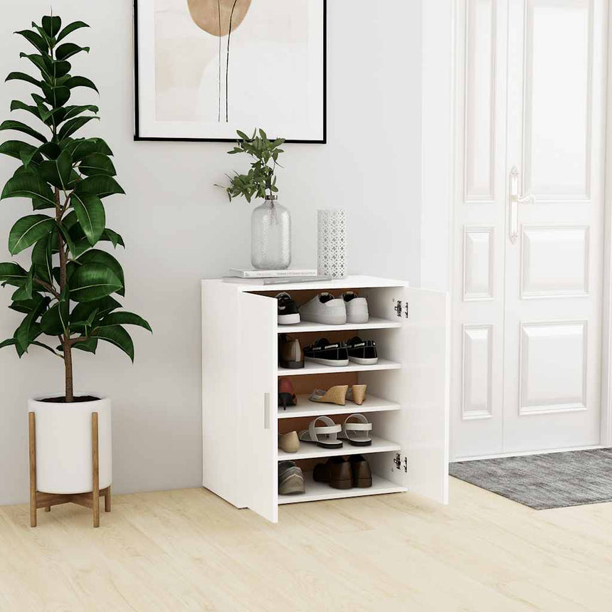 Schoenenkast Bewerkt Hout
