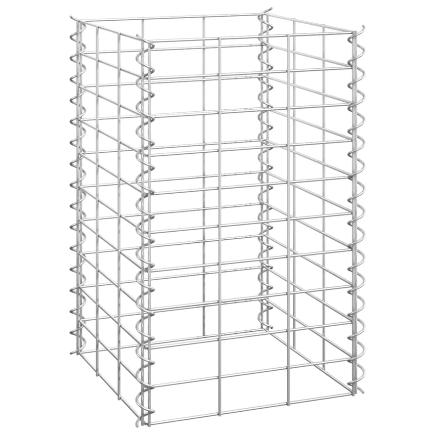Gabion Plantenbakken 3 St Verhoogd 30X30X50 Cm Ijzer