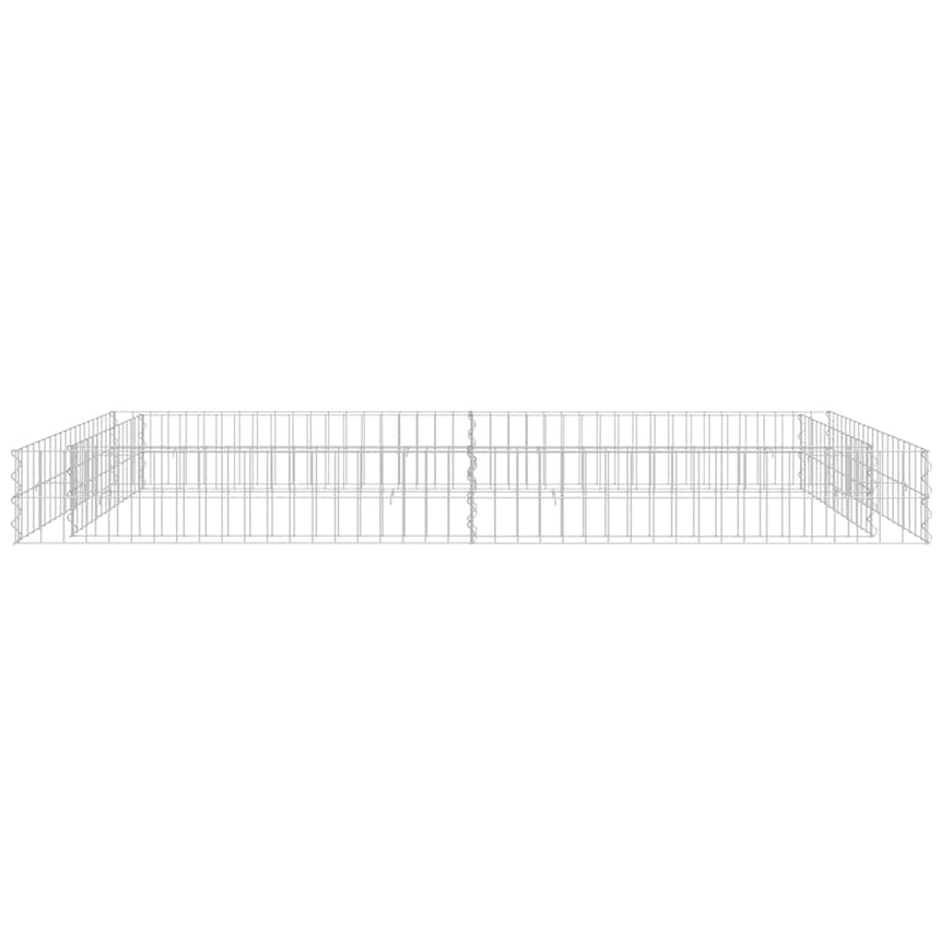 Gabion Plantenbak Verhoogd Gegalvaniseerd Staal