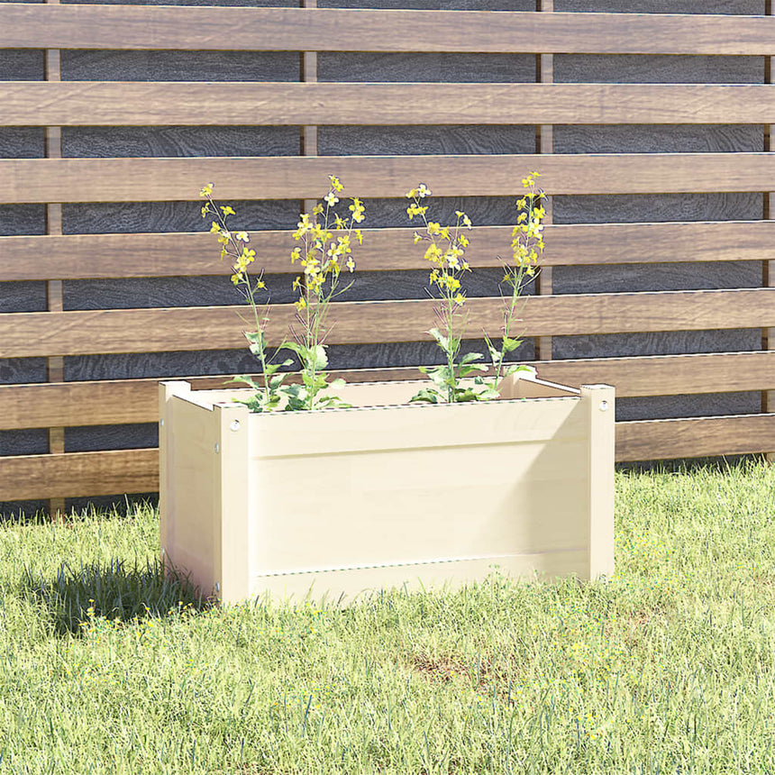 Plantenbakken 60X31X31 Cm Massief Grenenhout
